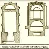 Mausoleo de La Alberca. Planta y alzado de su posible estructura original