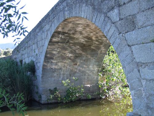 Puente de santa yusta aguas abajo.