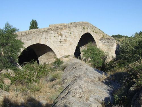 Puente de valsordo aguas arriba.