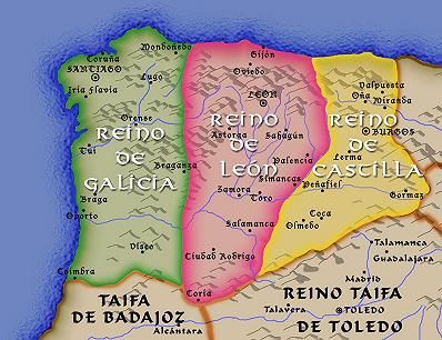 Reinos cristianos hispánicos s. xi: herencia de fernando i de león