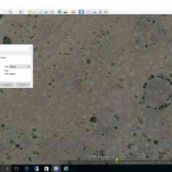 Click para ampliar. Pulsa en el nombre para ver la ficha. Círculos de piedras en el entorno del río Jabalón