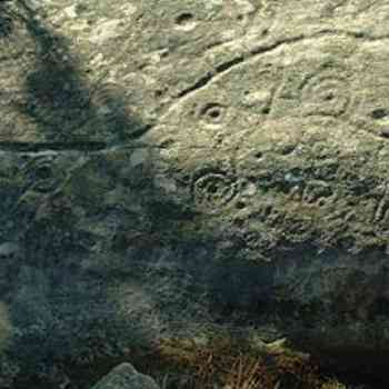 Click para ampliar. Pulsa en el nombre para ver la ficha. Forno dos Mouros. Detalle de los grabados