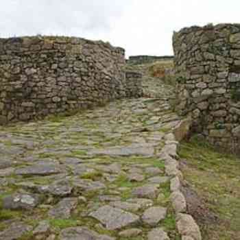 Click para ampliar. Pulsa en el nombre para ver la ficha. Lansbriga. Castro. Entrada principal