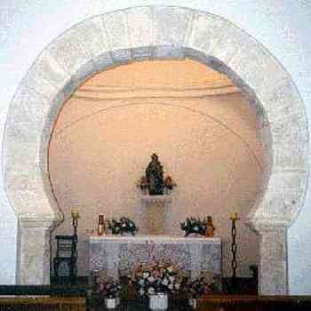 Click para ampliar. Pulsa en el nombre para ver la ficha. Nuestra Señora de las Heras - interior Prerrománico