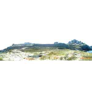 Click para ampliar. Pulsa en el nombre para ver la ficha. Baroña: Panorámica muralla