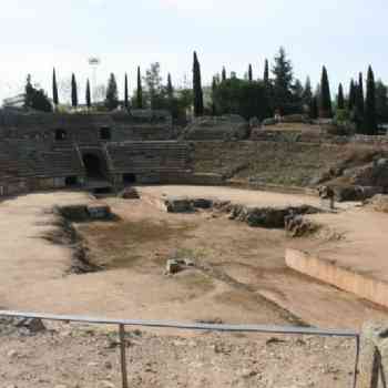 Click para ampliar. Pulsa en el nombre para ver la ficha. Anfiteatro romano de Mérida (Badajoz)