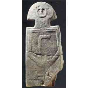 Click para ampliar. Pulsa en el nombre para ver la ficha. Estela antropomorfa