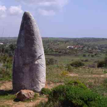 Click para ampliar. Pulsa en el nombre para ver la ficha. Menhir de Zavial