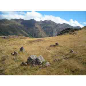 Click para ampliar. Pulsa en el nombre para ver la ficha. cromlech de Colladeta Campanil sur(HUESCA)