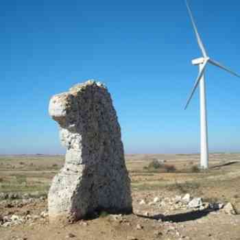 Click para ampliar. Pulsa en el nombre para ver la ficha. menhir de Piedra Alta (BURGOS)