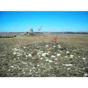 Click para ampliar. Pulsa en el nombre para ver la ficha. campo tumular de Olimpia (BURGOS)