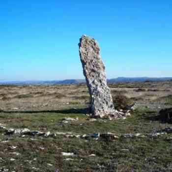 Click para ampliar. Pulsa en el nombre para ver la ficha. menhir de Canto Hito (PALENCIA)