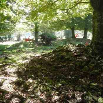 Click para ampliar. Pulsa en el nombre para ver la ficha. campo tumular de Ostalaza (NAVARRA)