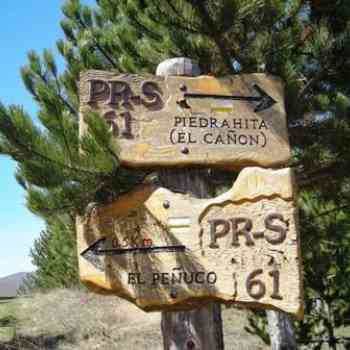 Click para ampliar. Pulsa en el nombre para ver la ficha. señal de la ruta de menhires