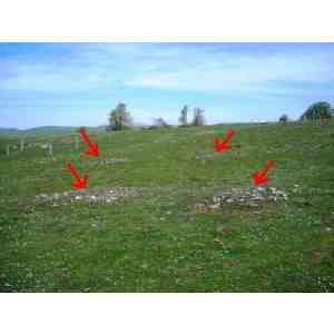 Click para ampliar. Pulsa en el nombre para ver la ficha. campo tumular de Iruleze (NAVARRA)