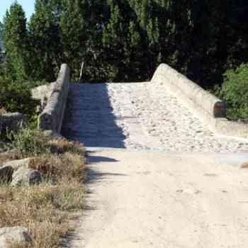 Click para ampliar. Pulsa en el nombre para ver la ficha. Acceso sur al puente de Santa Yusta.