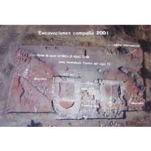 Click para ampliar. Pulsa en el nombre para ver la ficha. Torreones puerta sur, muralla de Cáparra,