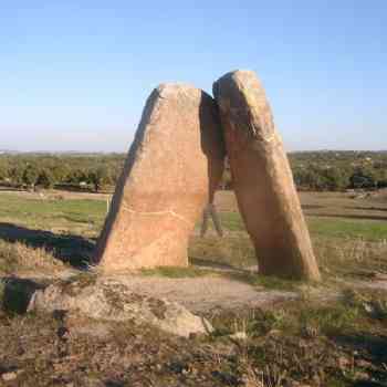 Click para ampliar. Pulsa en el nombre para ver la ficha. dolmen El Corchero, Valencia de Alcántara (Cáceres)
