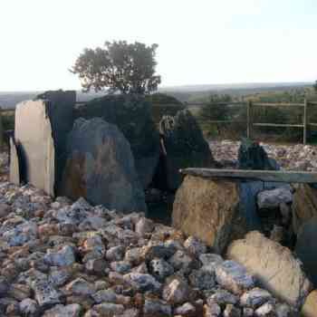 Click para ampliar. Pulsa en el nombre para ver la ficha. dolmen Lagunita III, Santiago de Alcántara (Cáceres)