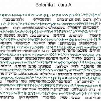 Click para ampliar. Pulsa en el nombre para ver la ficha. Botorrita I-A Transliteración hebrea