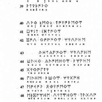 Click para ampliar. Pulsa en el nombre para ver la ficha. Transliteración Botorrita III,
Columna II, 31-56