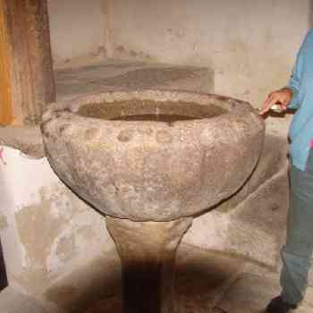 Click para ampliar. Pulsa en el nombre para ver la ficha. Pila bautismalTameirón.