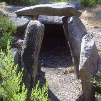 Click para ampliar. Pulsa en el nombre para ver la ficha. Sever do Vouga, dolmen (Portugal)