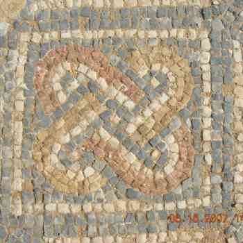 Click para ampliar. Pulsa en el nombre para ver la ficha. Milreu, Portugal - Detalhe de mosaico em pavimento