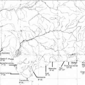 Click para ampliar. Pulsa en el nombre para ver la ficha. Ptolomeo: costa andaluza