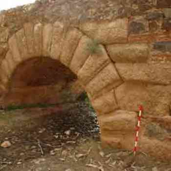 Click para ampliar. Pulsa en el nombre para ver la ficha. Alcantarilla romana de Mérida 2