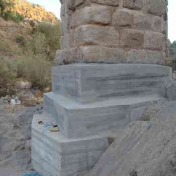 Click para ampliar. Pulsa en el nombre para ver la ficha. Tajamar del puente romano de Segura