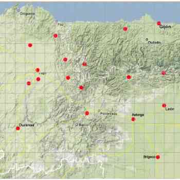 Click para ampliar. Pulsa en el nombre para ver la ficha. Ciudades romanas del Noroeste