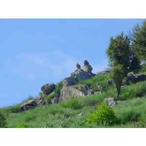 Click para ampliar. Pulsa en el nombre para ver la ficha. Formas erosivas en Las Villuercas