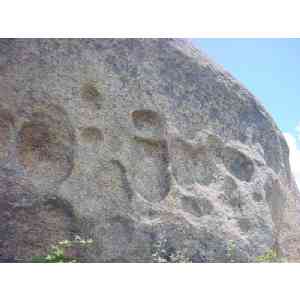 Click para ampliar. Pulsa en el nombre para ver la ficha. Superficie con alvéolos erosivos