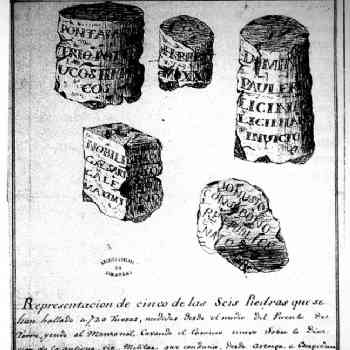 Click para ampliar. Pulsa en el nombre para ver la ficha. miliarios del Bierzo