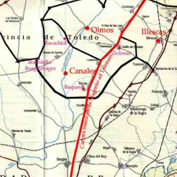 Click para ampliar. Pulsa en el nombre para ver la ficha. Alfoces del Guadarrama