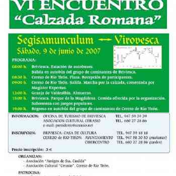 Click para ampliar. Pulsa en el nombre para ver la ficha. Cartel del VI Encuentro