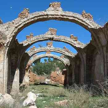 Click para ampliar. Pulsa en el nombre para ver la ficha. Ruinas de San Roque en Ayora
