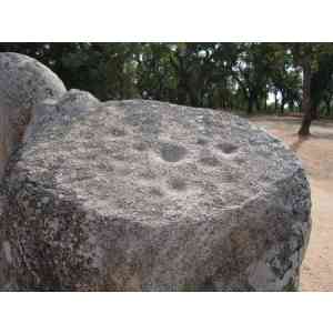 Click para ampliar. Pulsa en el nombre para ver la ficha. Cromeleque de Almendres