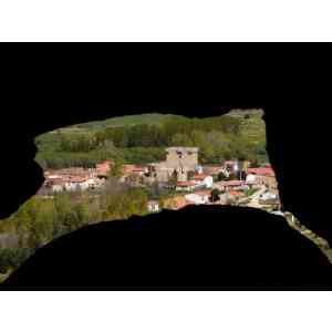 Click para ampliar. Pulsa en el nombre para ver la ficha. Ulaca - Conjunto Lítico - Mirador desde el interior de la grieta