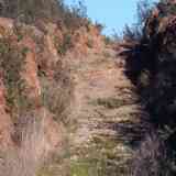 Click para ampliar. Calzada romana Urium ab Onuba (Valverde del Camino. Huelva)