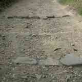 Click para ampliar. Calzada romana. El Calabacino. Huelva.