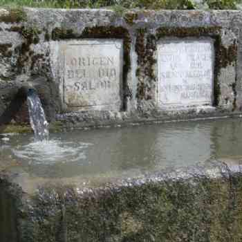 Click para ampliar. Pulsa en el nombre para ver la ficha. Nacimiento del río Salor.