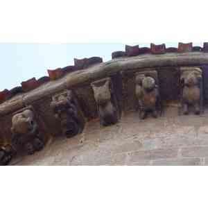 Click para ampliar. Pulsa en el nombre para ver la ficha. Cervatos. Canecillos 3.