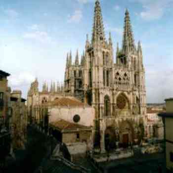 Click para ampliar. Pulsa en el nombre para ver la ficha. Catedral de Burgos-Exterior