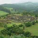 Click para ampliar. Coaña. Castro. Vista general.