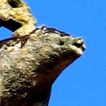 Click para ampliar. Pulsa en el nombre para ver la ficha. Verraco tejado San Francisco (Betanzos)