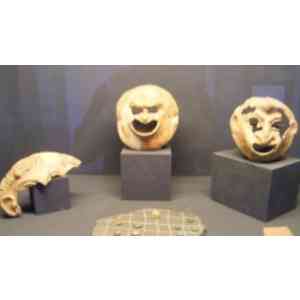 Click para ampliar. Pulsa en el nombre para ver la ficha. Máscaras romanas de Lucus Augusti