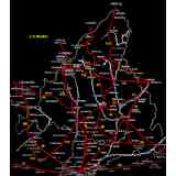 Click para ampliar. Pulsa en el nombre para ver la ficha. Vías de la comunidad de Madrid en el Villuga