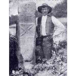 Click para ampliar. Pulsa en el nombre para ver la ficha. estela galaicorromana de Troitosende